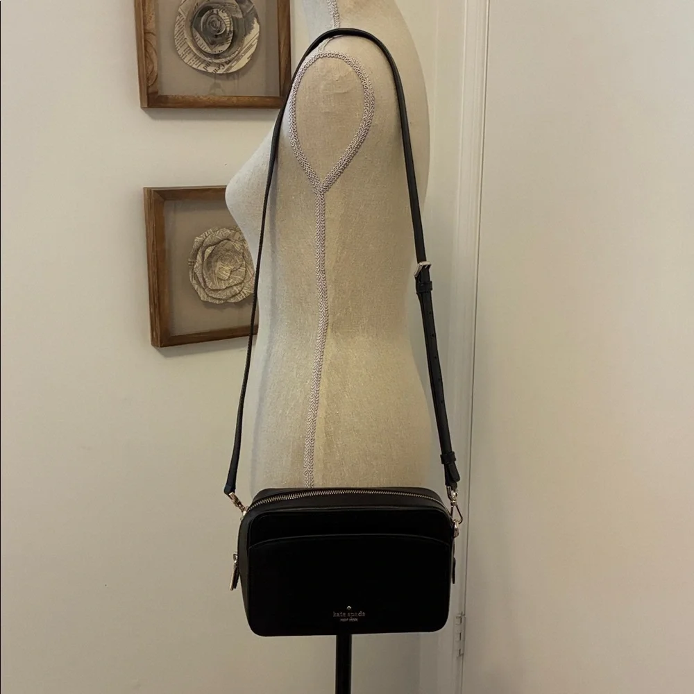 Kate Spade Black Lauryn Camera Bag